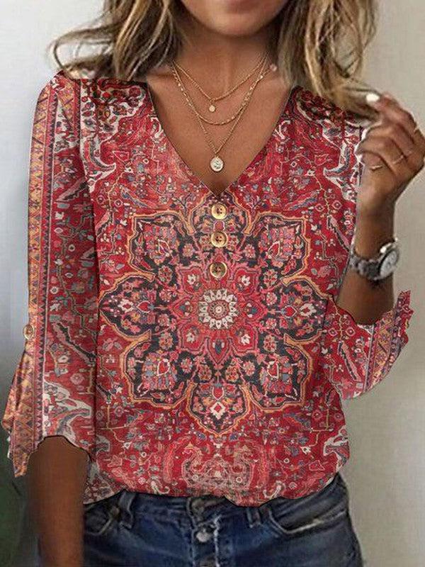 Valerie™ - Blouse Vintage Boho