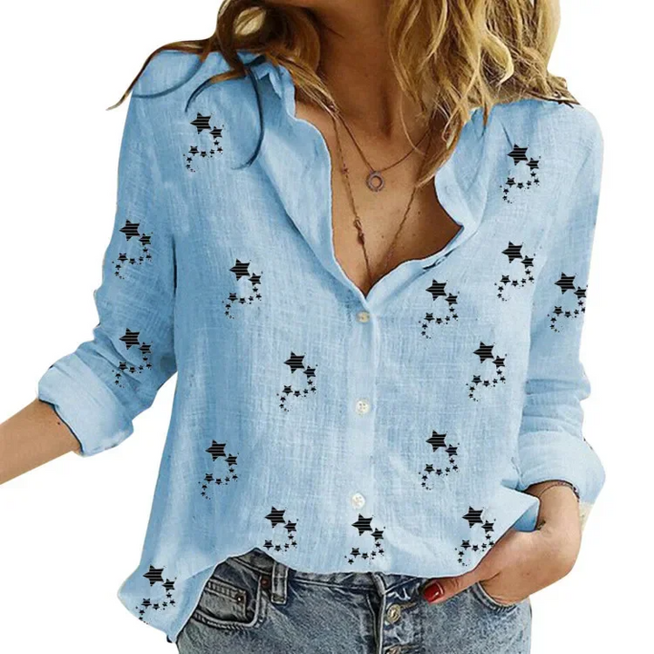Ava™ - Vintage Bloom Blouse