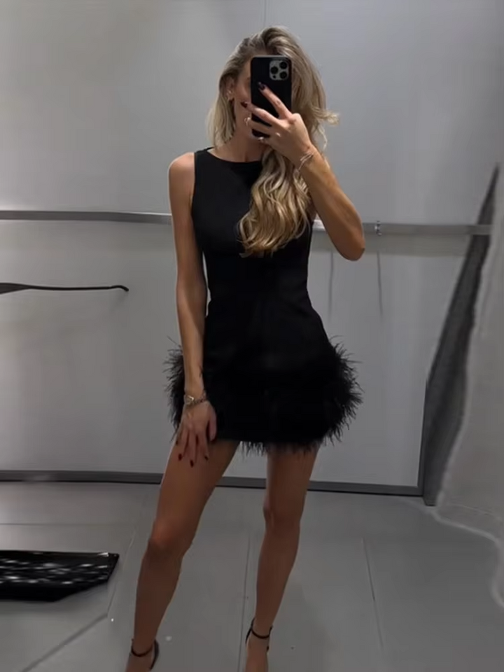 Sophia - Stylish Sleeveless Short Dress