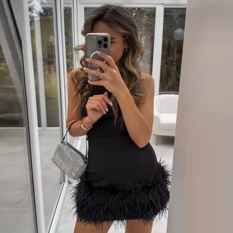 Sophia - Stylish Sleeveless Short Dress