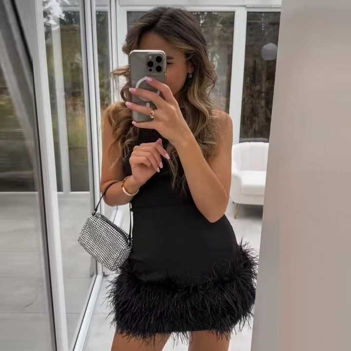 Sophia - Stylish Sleeveless Short Dress