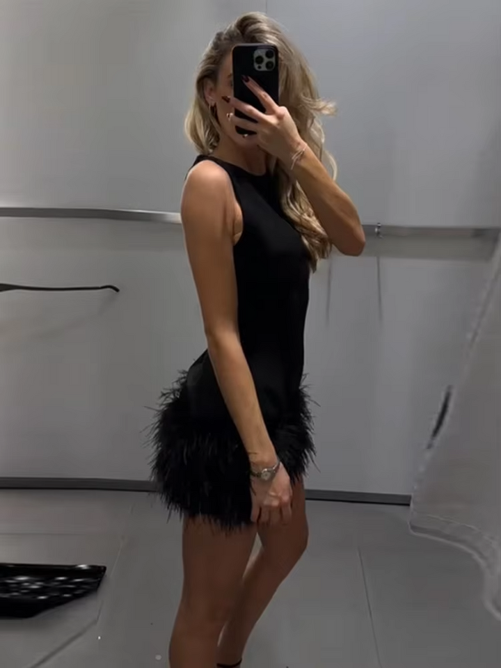 Sophia - Stylish Sleeveless Short Dress