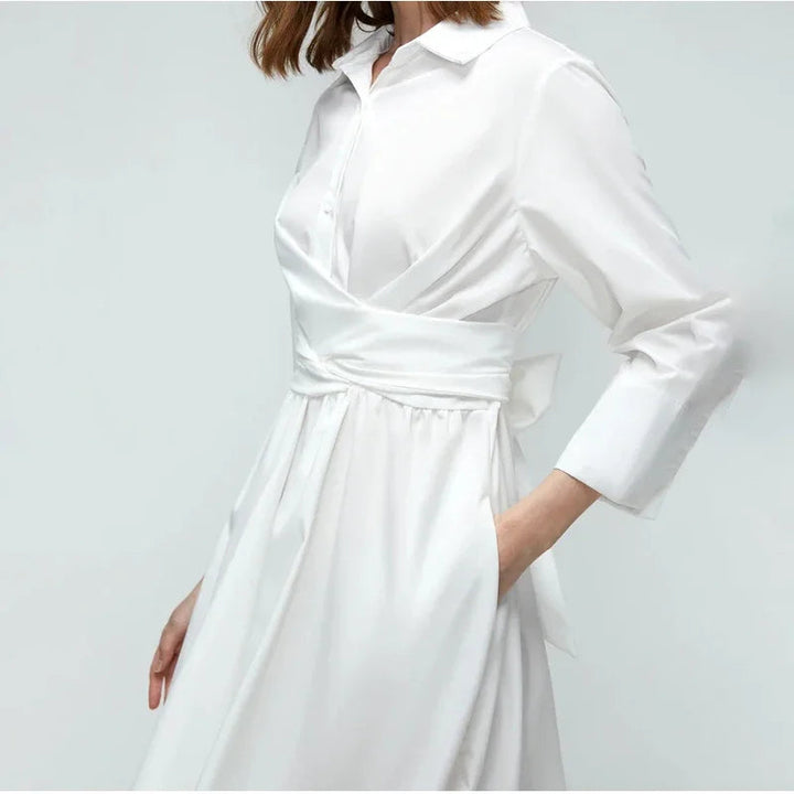 Madison - Comfortable Elegant Midi Dress