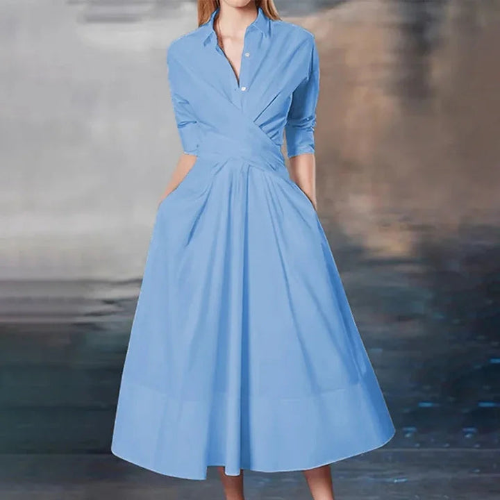 Madison - Comfortable Elegant Midi Dress