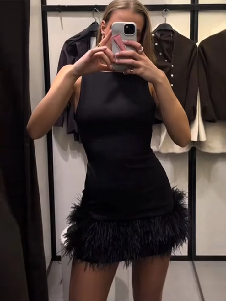 Sophia - Stylish Sleeveless Short Dress