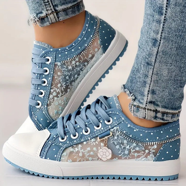 Amelia™ - Breathable Low-Top Sneakers