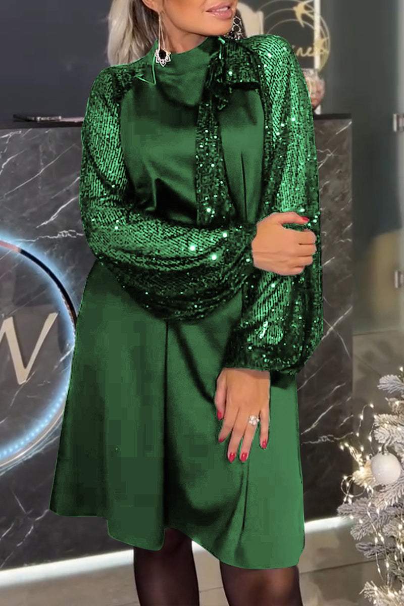 Lily - Elegant Sequin Dress