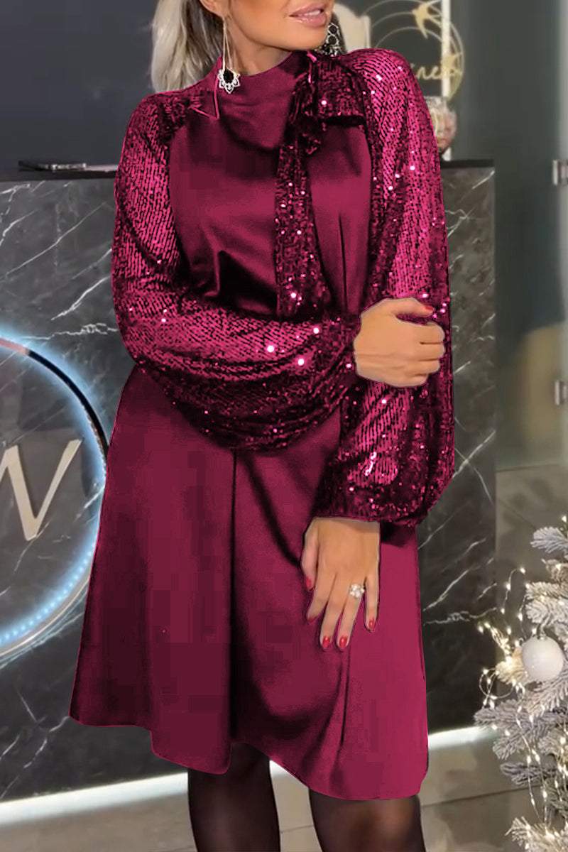 Lily - Elegant Sequin Dress