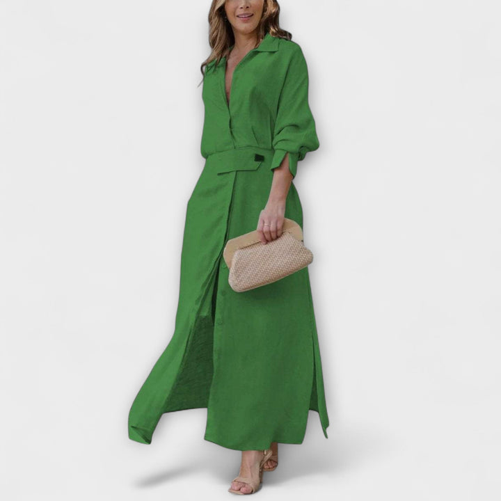 Nancy | Maxi Dress with V-Neck