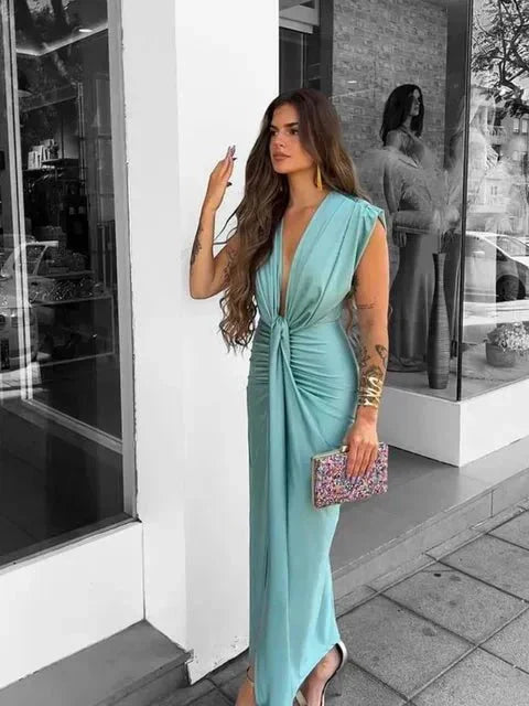 Cordelia | Sophisticated Draped Dress