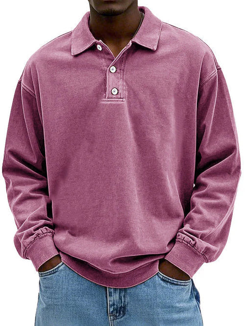 Theo – Textured Polo Shirt