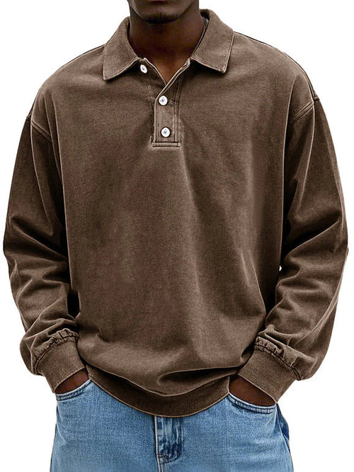 Theo – Textured Polo Shirt