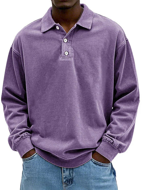 Theo – Textured Polo Shirt