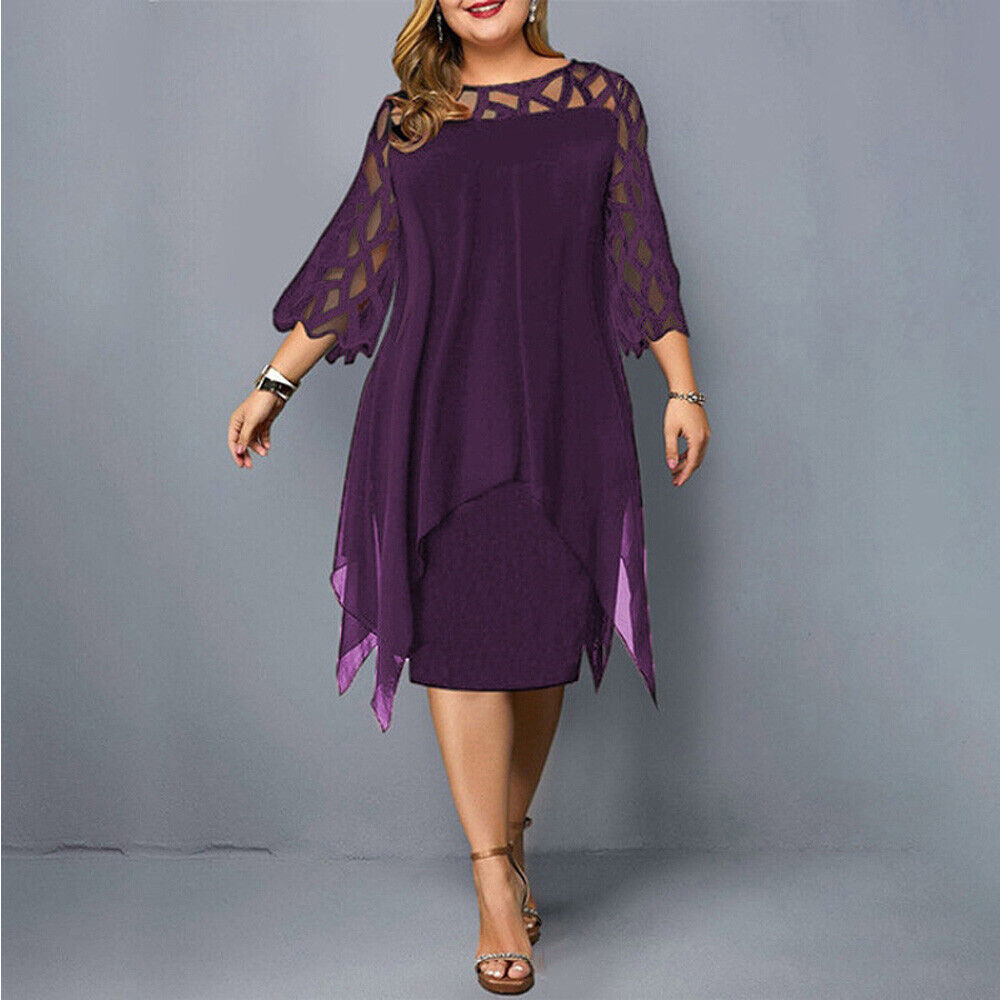 Vivienne | Elegant Curve Midi Dress