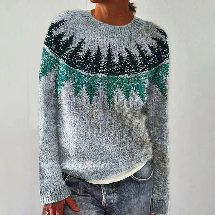 Pierina - Comfortable Nordic Sweater