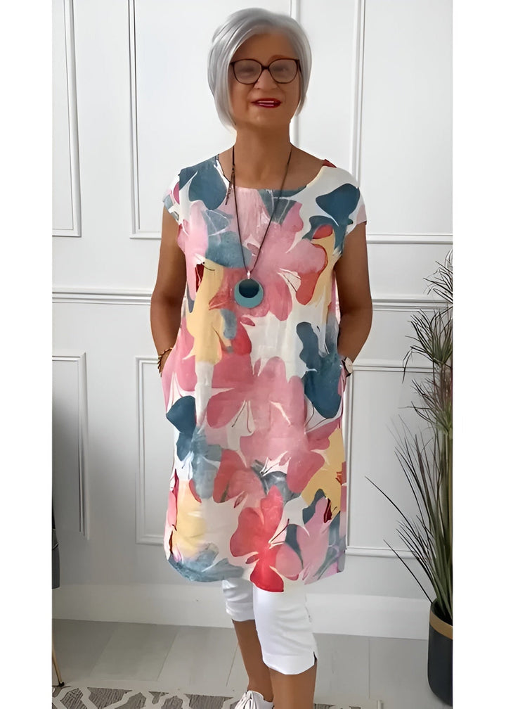 Zoe™ - Elegant Colorful Spring Dress