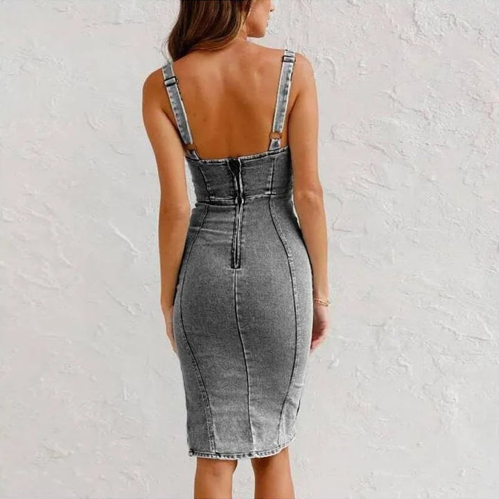 Mona | Denim Cami Dress