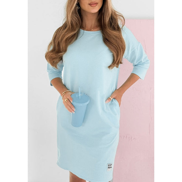 Mira | 3/4 Sleeve Dress with Pockets