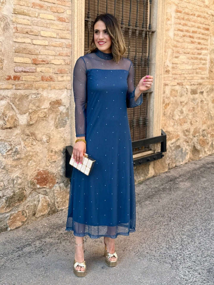 Noa | Printed tulle dress