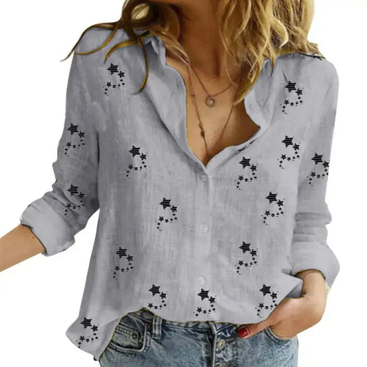 Ava™ - Vintage Bloom Blouse